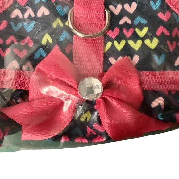 Vibrant life Dog Harness XS Ruffle Hearts Dog NWT - Picture 6 of 9